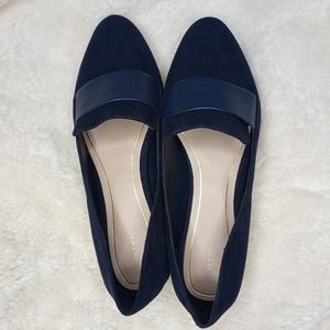 Aldo| Blue Velvet Loafers